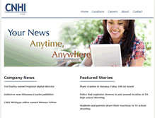 Tablet Screenshot of cnhi.com